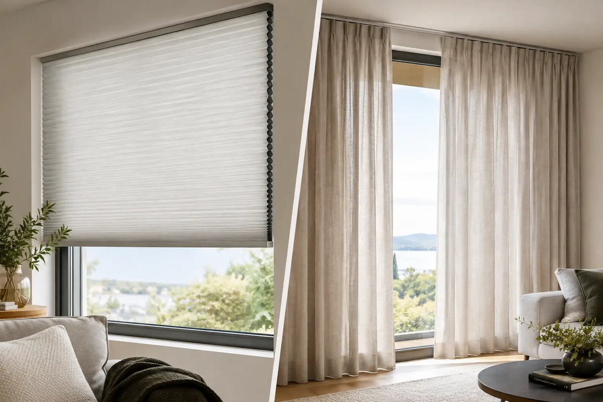 Wabenplissee oder Vorhang - was passt besser?