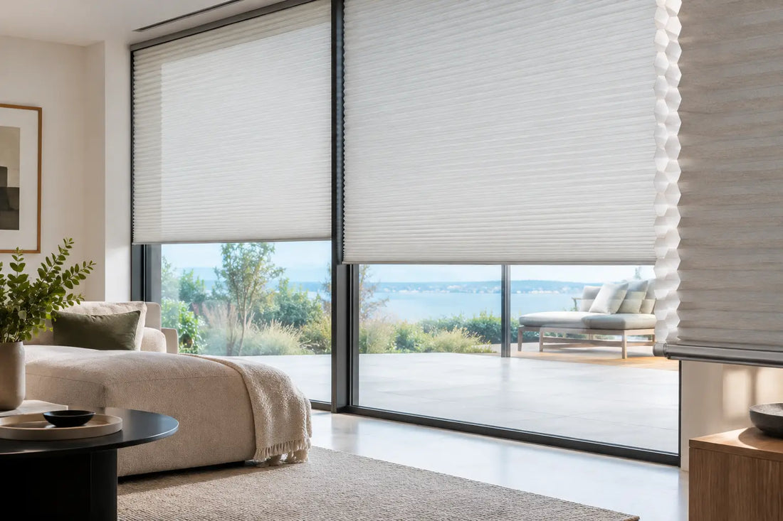 Wabenplissee für bodentiefe Fenster richtig wählen