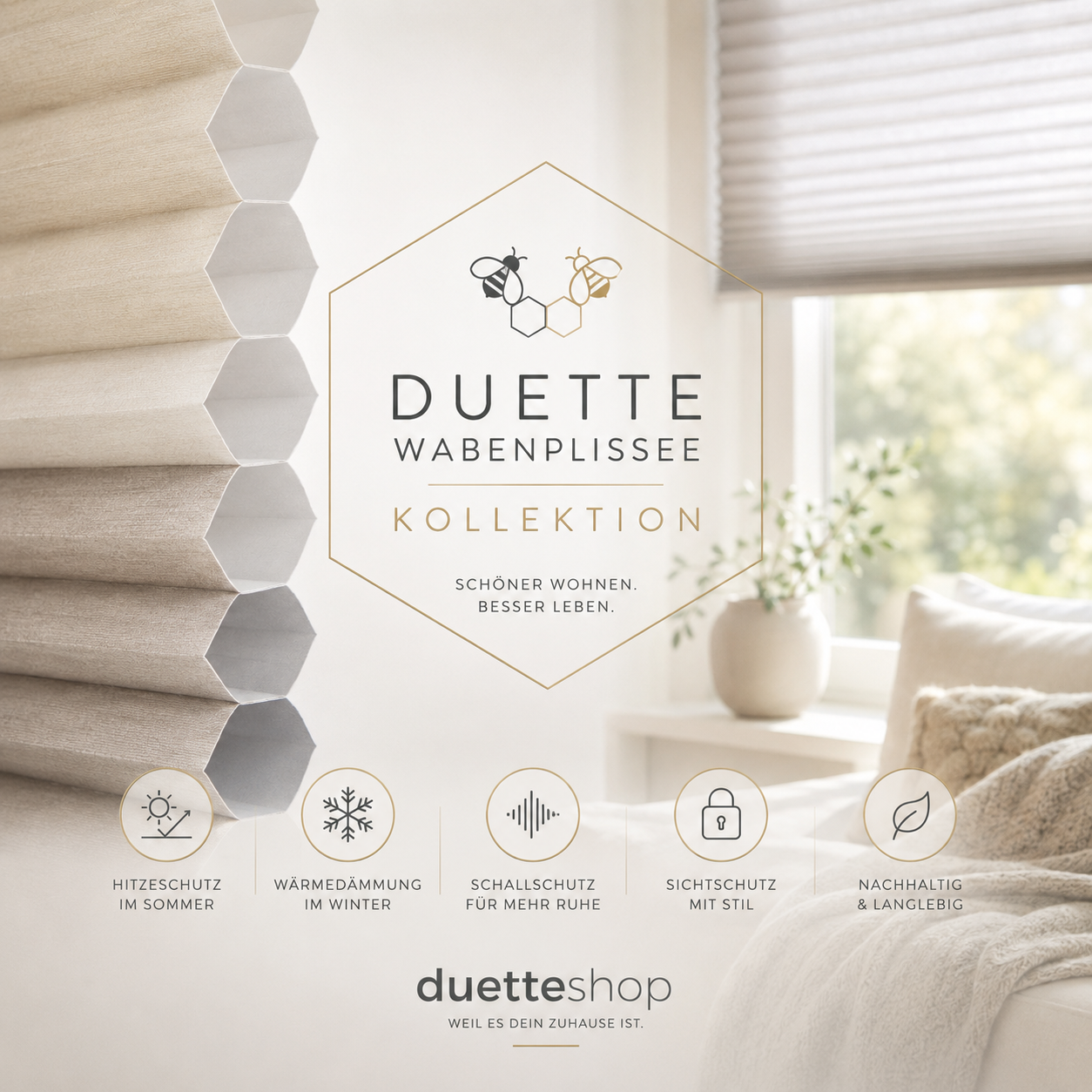 DUETTE® Shadow Shape
