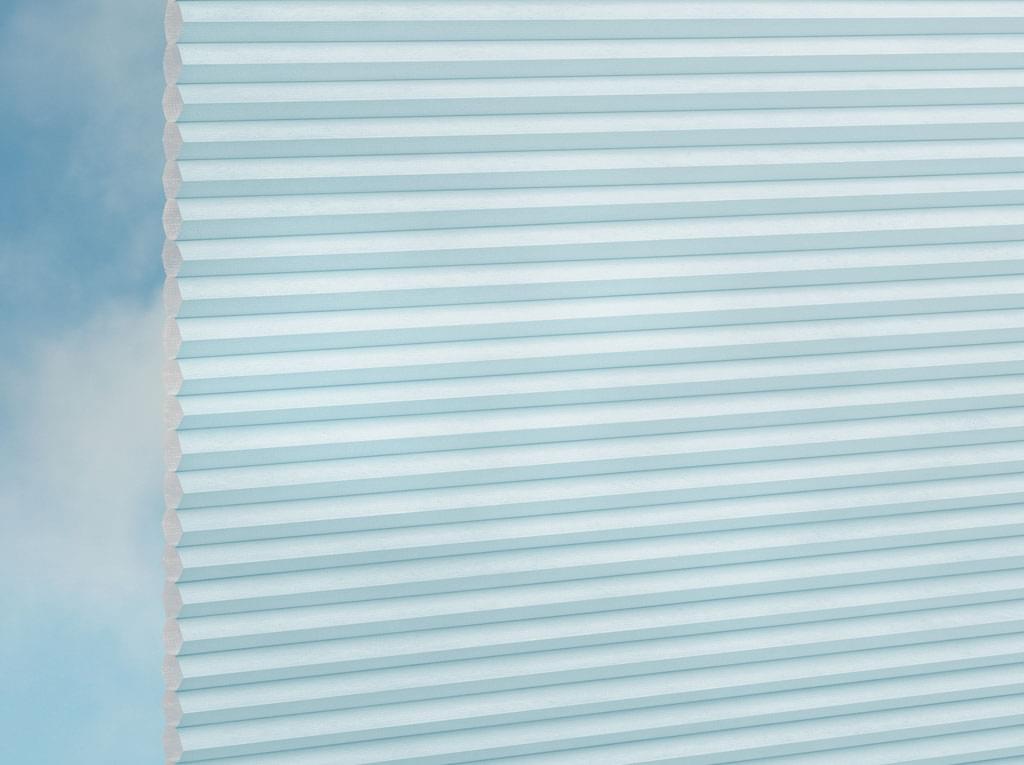DUETTE® Classic (0.7649) Blau Wabenplissee-Stoff – Original Hunter Douglas Plissee-Stoff, Made in Germany
