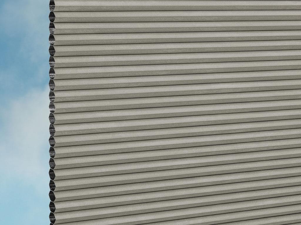 DUETTE® Fixé Unix Dark (3.7454) Braun Wabenplissee-Stoff – Original Hunter Douglas Plissee-Stoff, Made in Germany