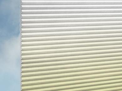 DUETTE® Gradient (3.0800) Gelb Wabenplissee-Stoff – Original Hunter Douglas Plissee-Stoff, Made in Germany