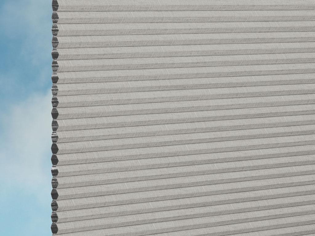 DUETTE® Fixé Hopsack Dark (3.2759) Braun Wabenplissee-Stoff – Original Hunter Douglas Plissee-Stoff, Made in Germany