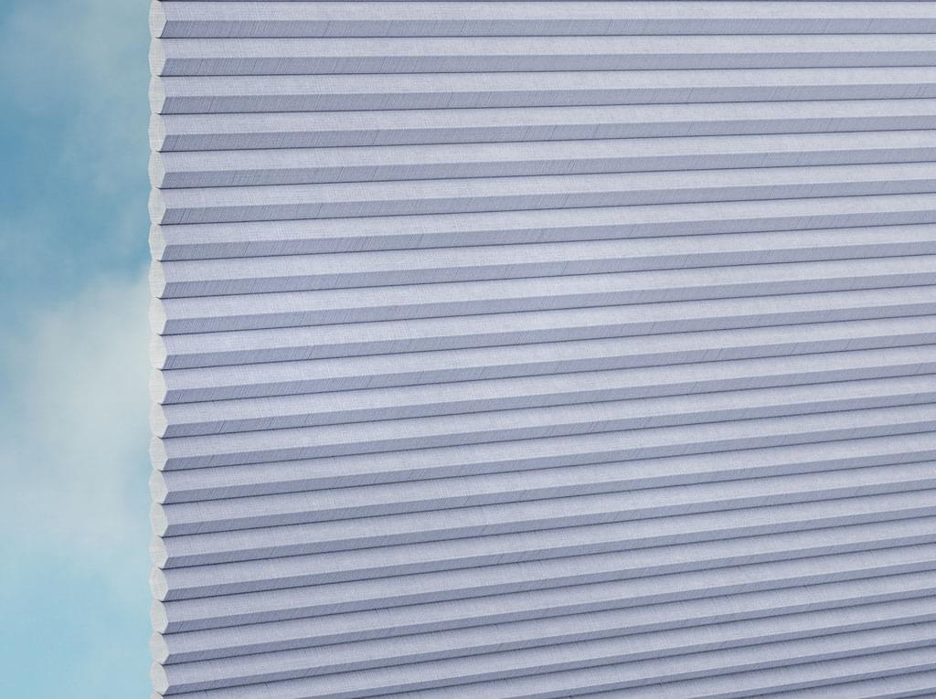 DUETTE® Fixé Batiste (4.6045) Blau Wabenplissee-Stoff – Original Hunter Douglas Plissee-Stoff, Made in Germany