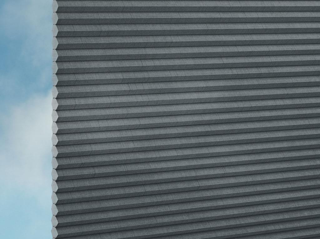 DUETTE® Fixé Batiste (4.3356) Grau.