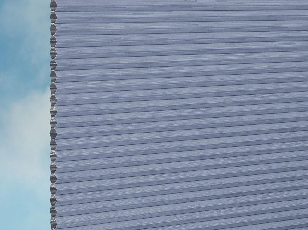DUETTE® Fixé Vantage Dark (3.2248) Blau Wabenplissee-Stoff – Original Hunter Douglas Plissee-Stoff, Made in Germany