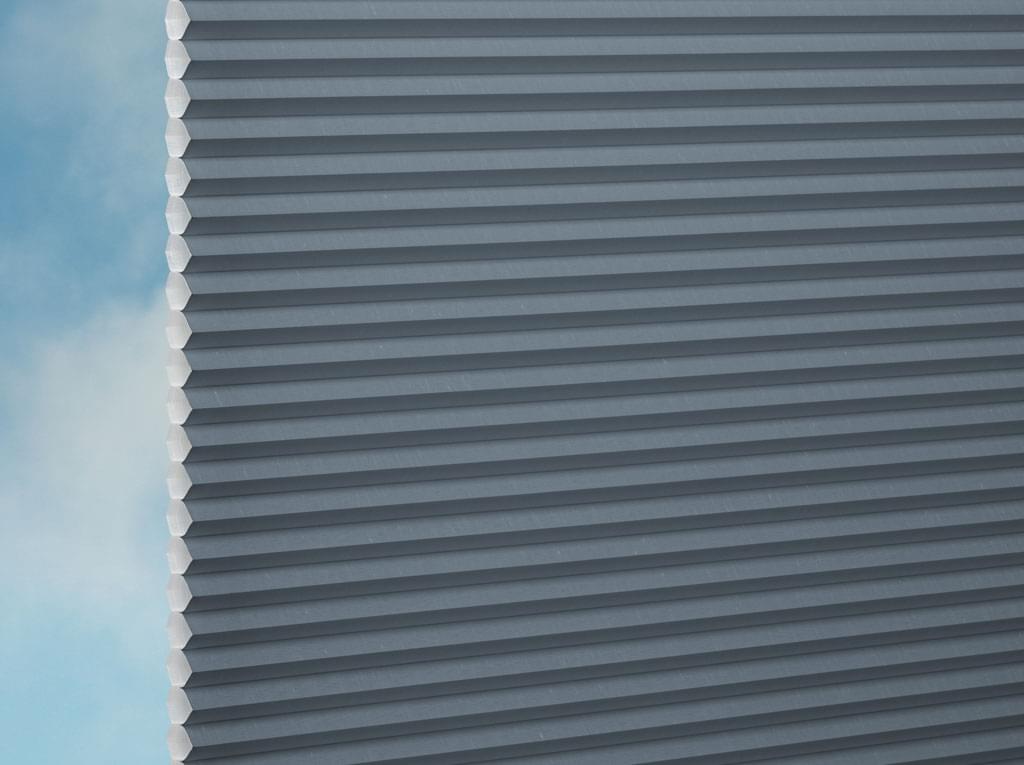 DUETTE® Fixé Royale (4.3845) Blau Wabenplissee-Stoff – Original Hunter Douglas Plissee-Stoff, Made in Germany