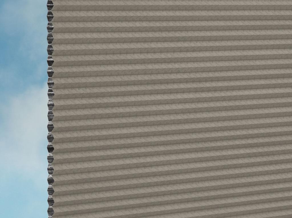 DUETTE® Fixé Hank Dark (4.4074) Braun Wabenplissee-Stoff – Original Hunter Douglas Plissee-Stoff, Made in Germany